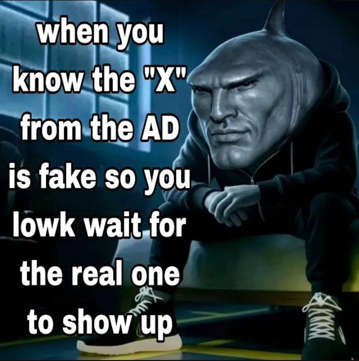Can't fool me anymore 😂
