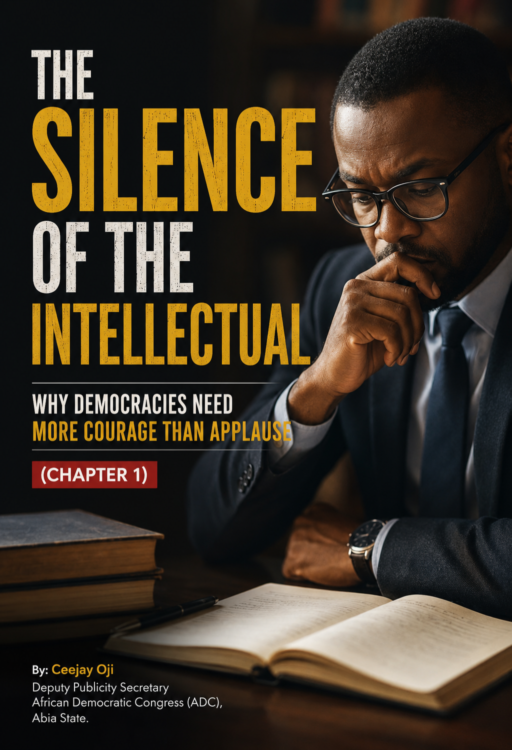 THE SILENCE OF THE INTELLECTUAL: WHY DEMOCRACIES NEED MORE COURAGE THAN APPLAUSE (CHAPTER 1)
By: Ce...