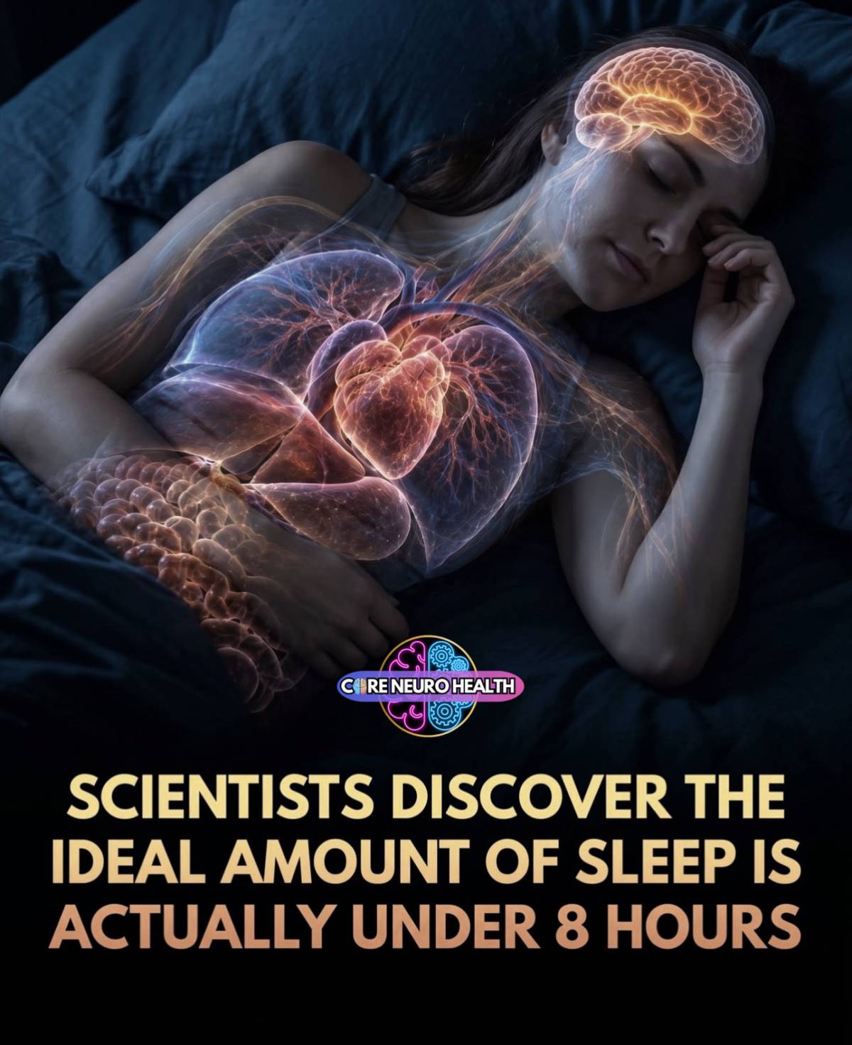 Scientists say the “perfect” amount of sleep may actually be slightly under 8 hours for many adults....
