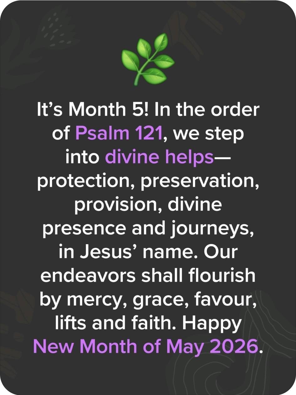 β¨ HALLELUJAH! β¨
Our FAITHFUL GOD has seen us through 120 days in 2026! ππΎ "If it had not been Yo...