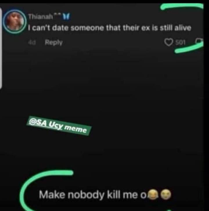 Dis one where na person where em ex don die una want now
Make nothing sha do me ooo ๐
