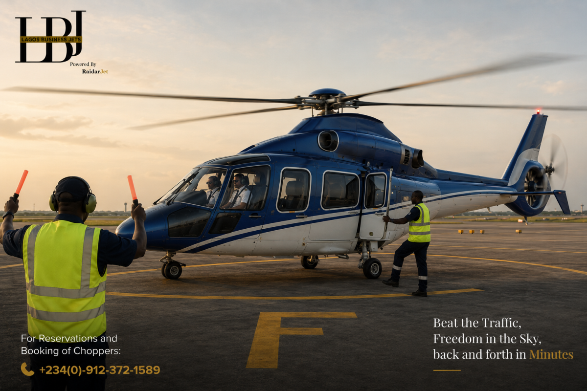 12 seaters / 9 seaters / 5 seaters
Lagos Business Jet makes you feel the real freedom of not worryi...