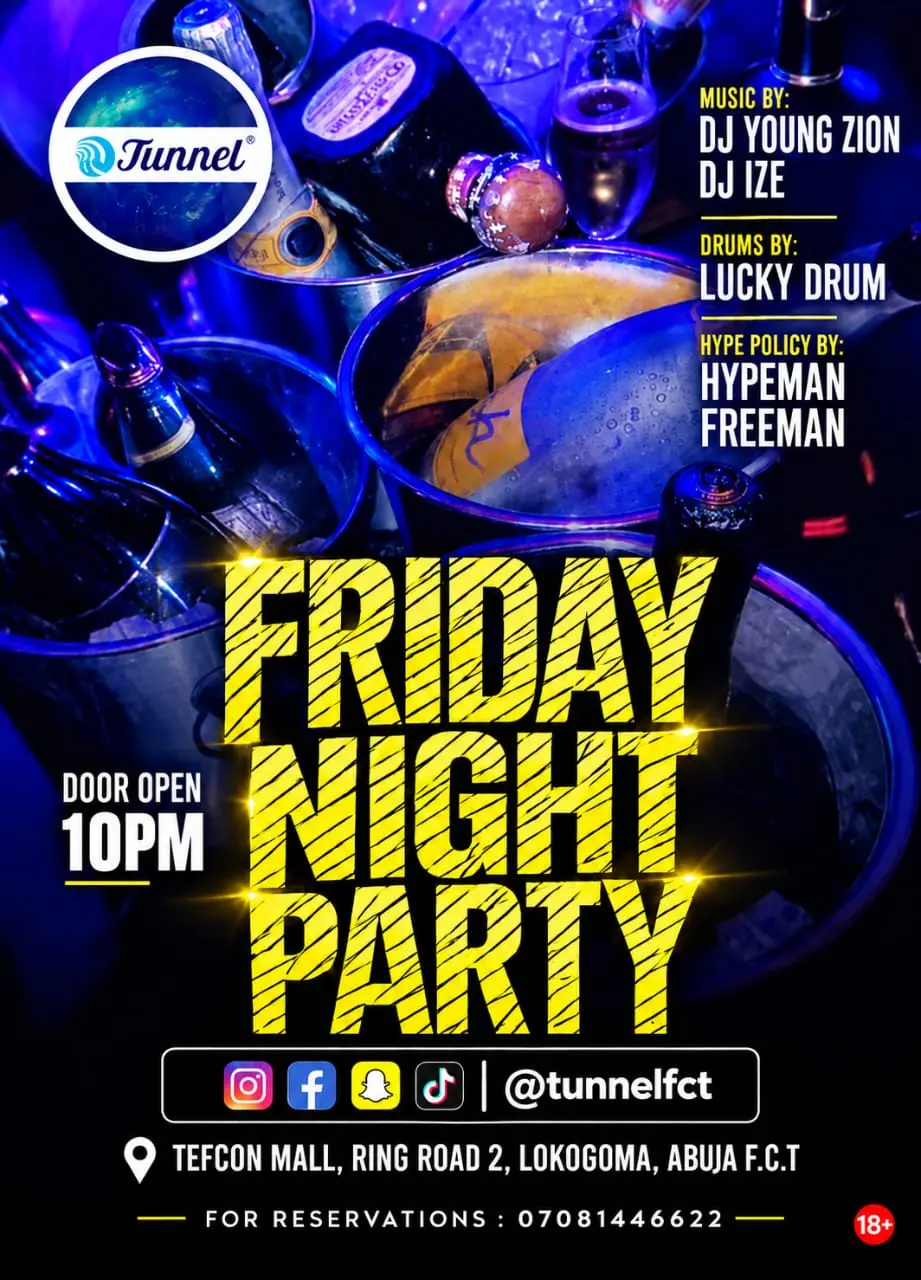 *FRIDAY @TUNNEL - We Party Hard Tonight 🔥* 

*👗 COME SMART-CASUALLY DRESSED - LET’S HAVE FUN! 🎉*...