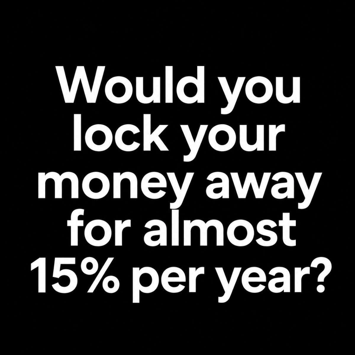 Would you lock your money away for almost 15% per year?
The FGN Savings Bond for August 2026 is now...