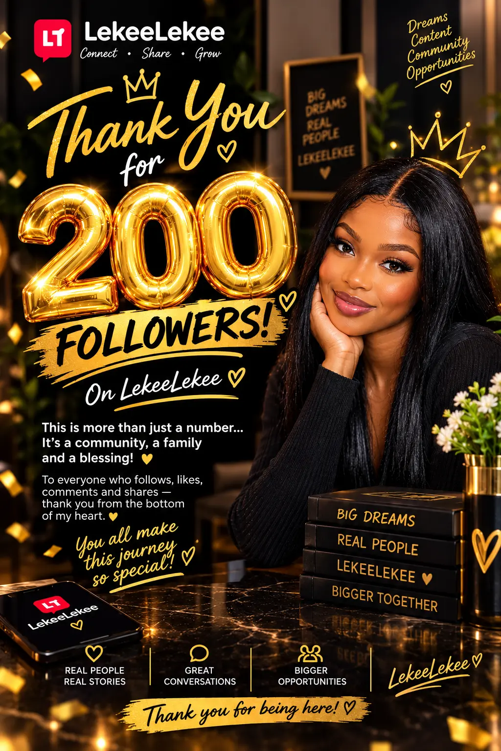 WE HIT 200 FOLLOWERS!β¨ππ
Honestly, Iβm so grateful for every single one of you. β€οΈπ₯Ή
Iβm not alw...