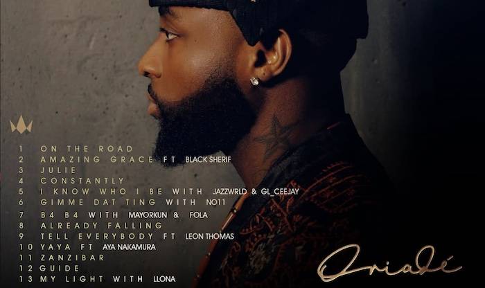 Davido releases his sixth studio album, ORIADÉ, with 13 tracks featuring collaborations with African...