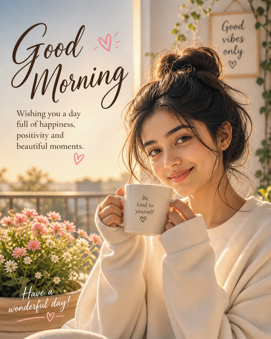 Good morning ☀️
A new day, a fresh start, and another chance to smile.
Wake up with gratitude, move...
