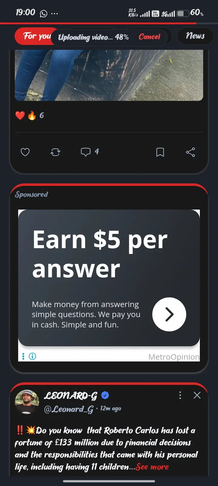 There's now ads showing on @lekeelekee , that was quick 😲😯