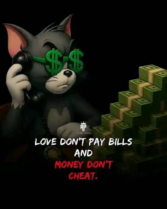 So Hustle for money 💵 and not love