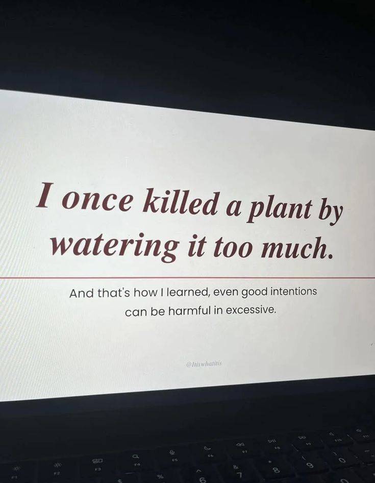 As you go to bed, ponder on this👇
Too much of anything can do more harm than good.
Even good thing...