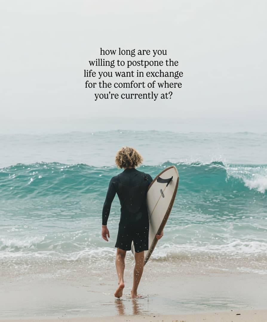 The life you want is on the other side of your comfort zone.