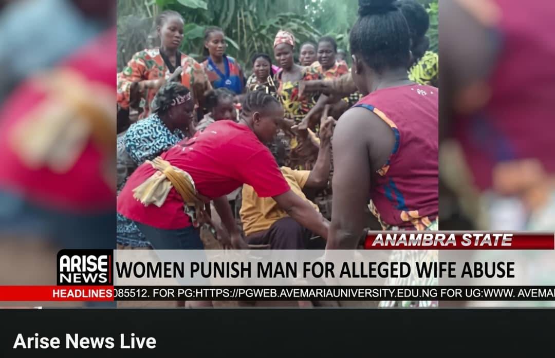 #whststrendingwithojyokpe
You abuse your wifeðŸ˜
Community women gather punish you 🤣🤣