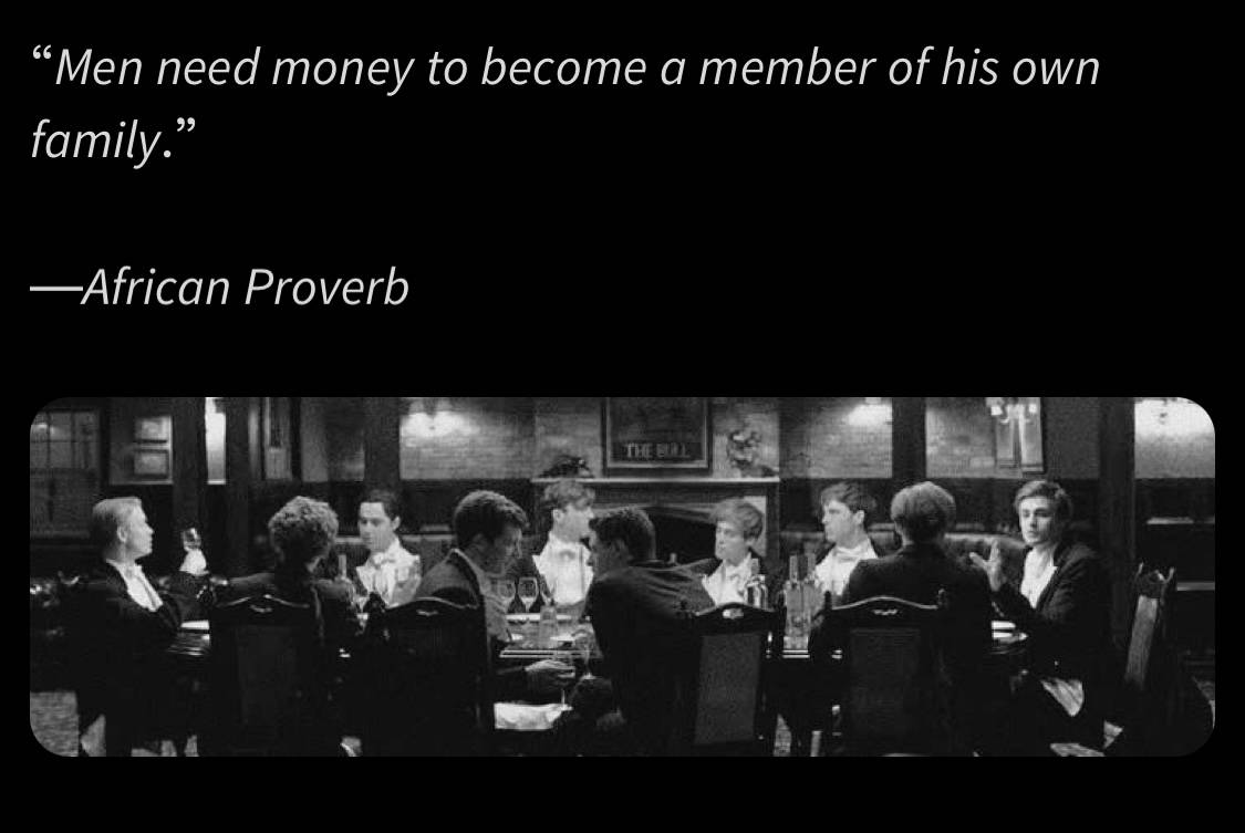 In a lot of African homes, money is voice.
Money is respect.
But why do we call it "family"
if a...