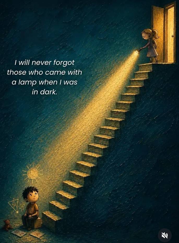 And there are those who became their own light.
Because no one came. They saved themselves.
If you...
