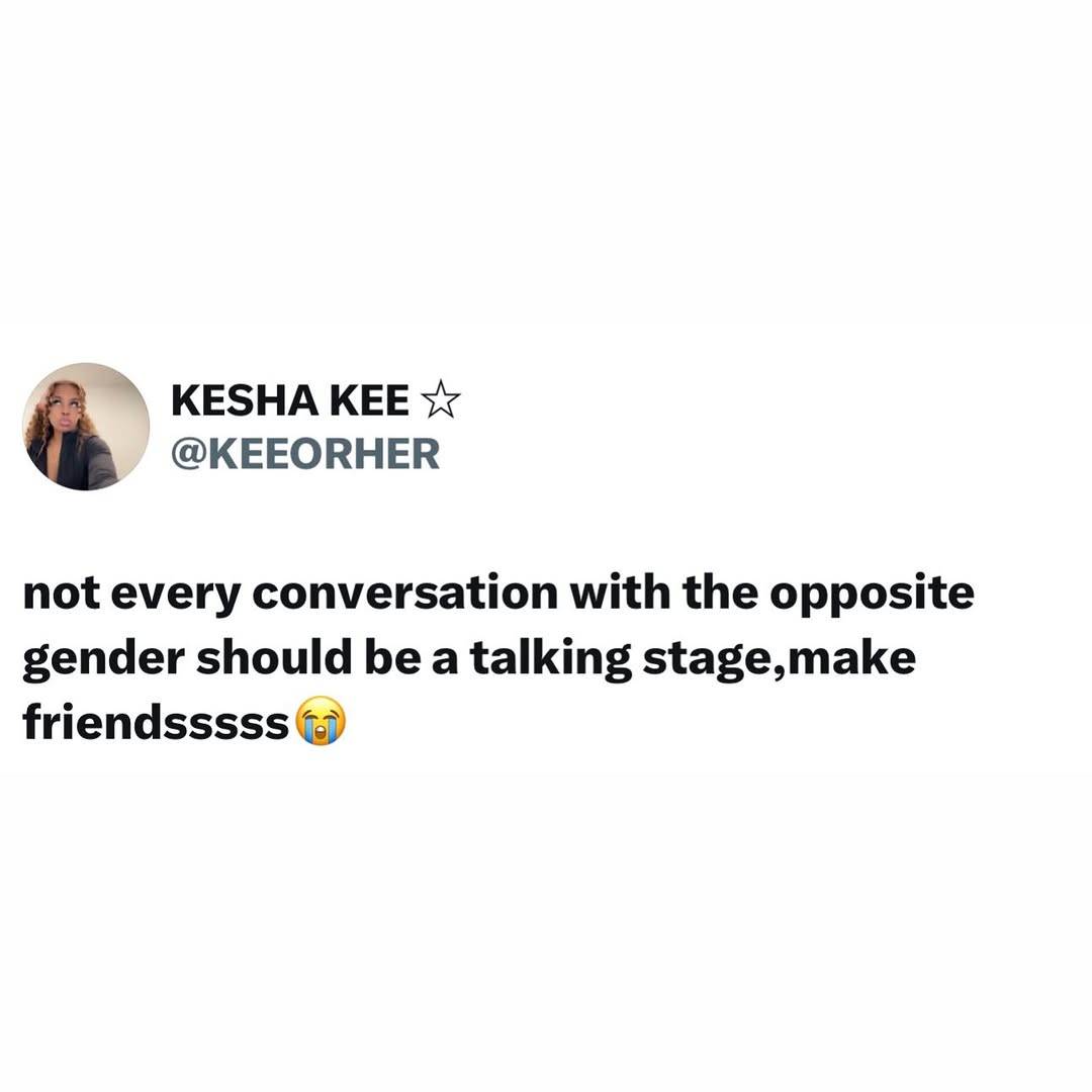 Girls are cool with this, but boys don't want to be friends ๐ญ
I've been trying but they start fall...