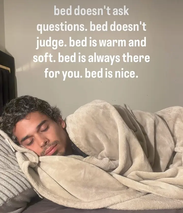 Bed is bae. Bed is peace 🥰