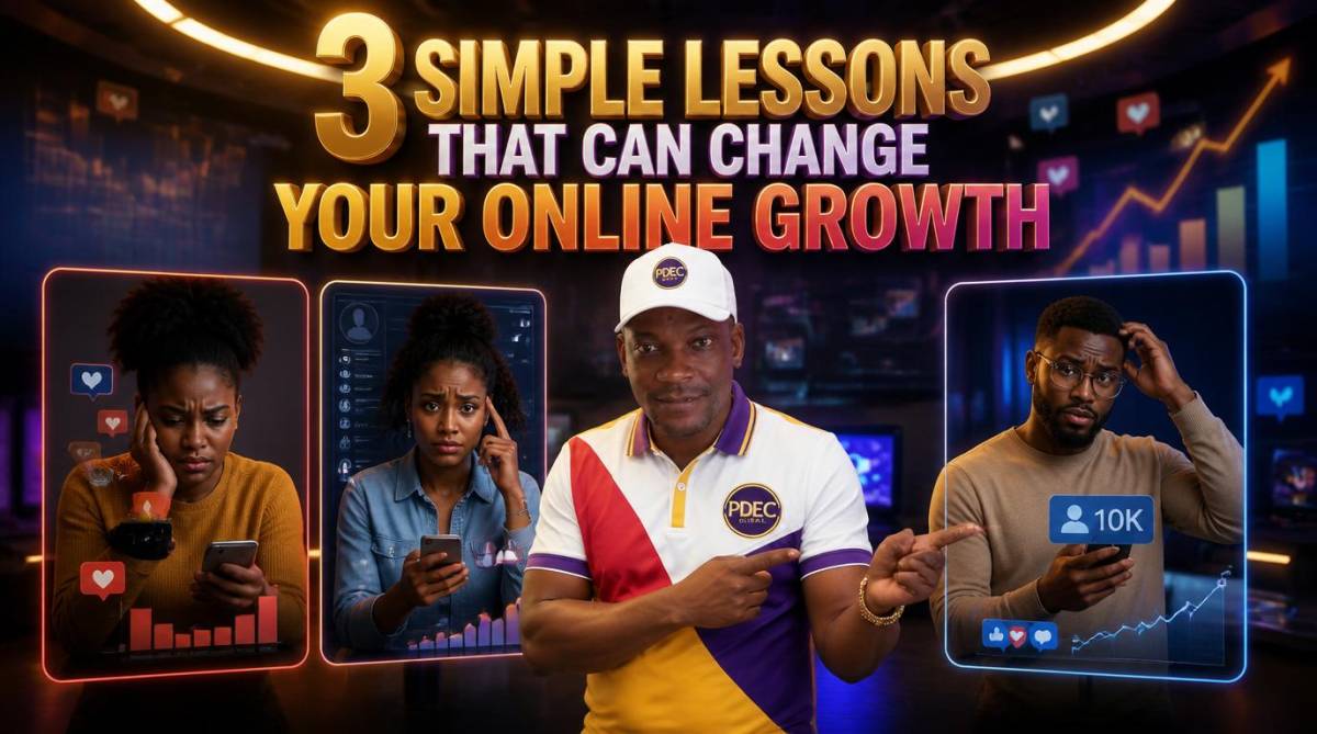 π 3 SIMPLE LESSONS THAT CAN CHANGE YOUR ONLINE GROWTH
If you are trying to grow online, build infl...