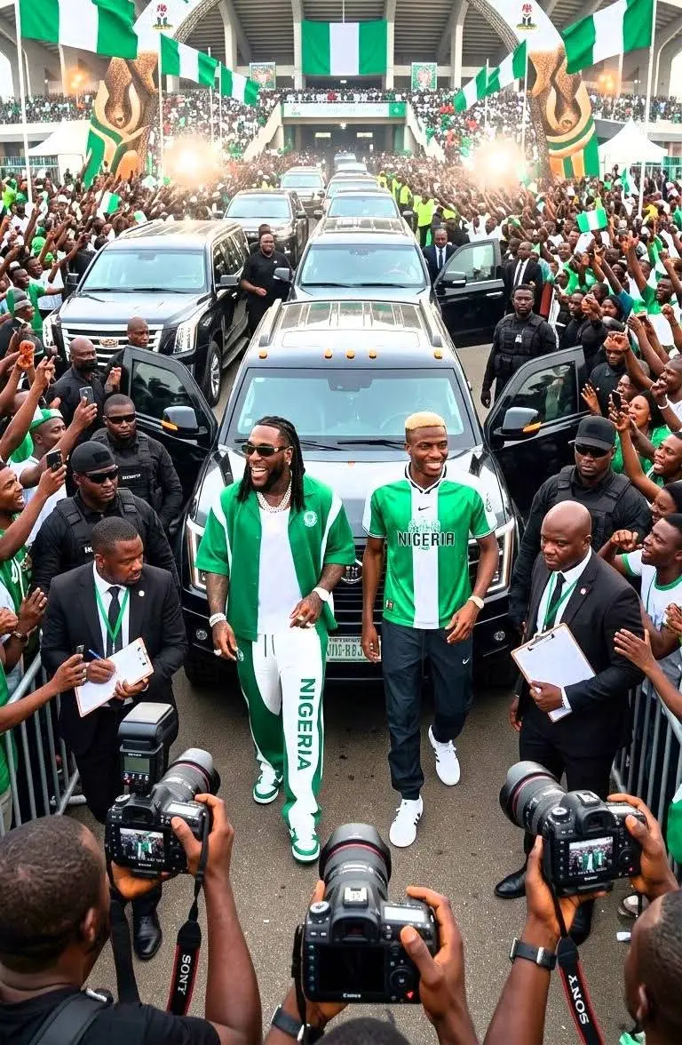 Nigeria, the moment they arrived at Uyo