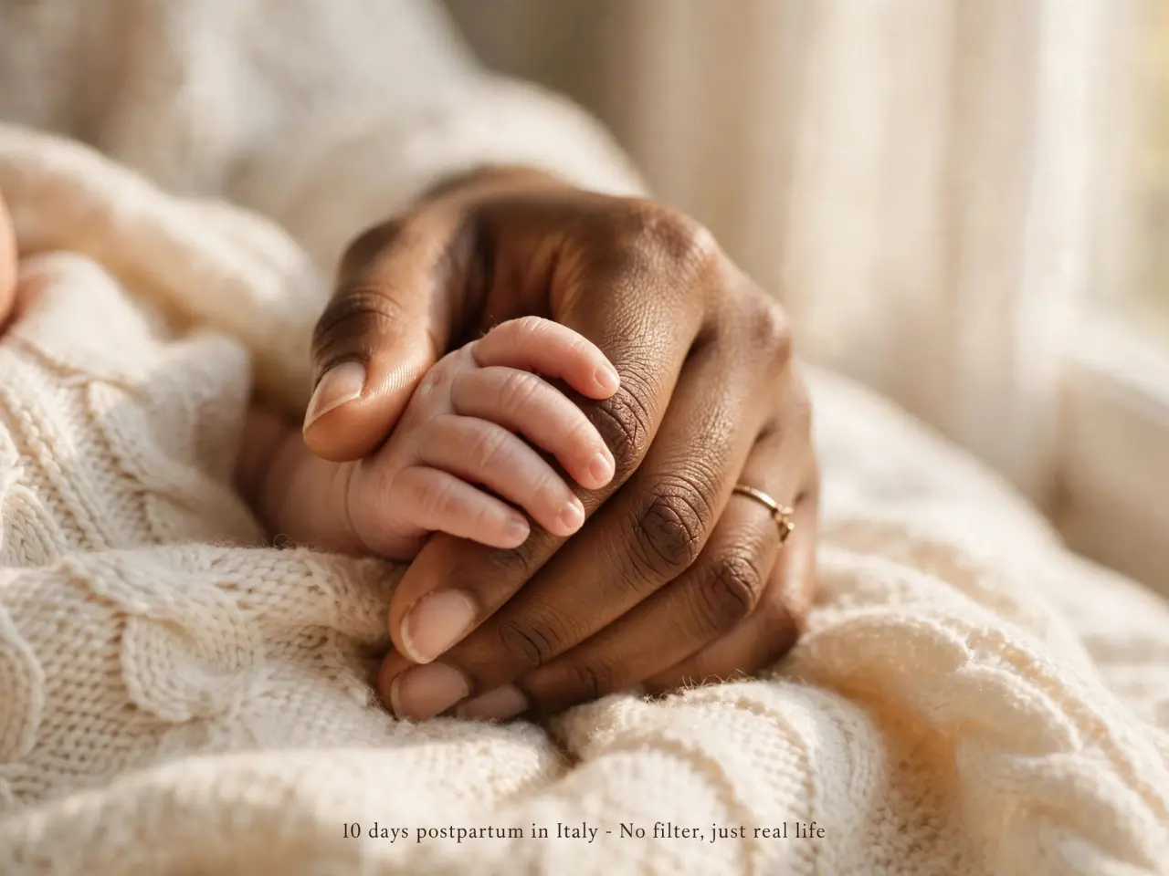 10 days postpartum in Italy as a Nigerian mum.
No mum to come and help me do omugwo, no aunties to...