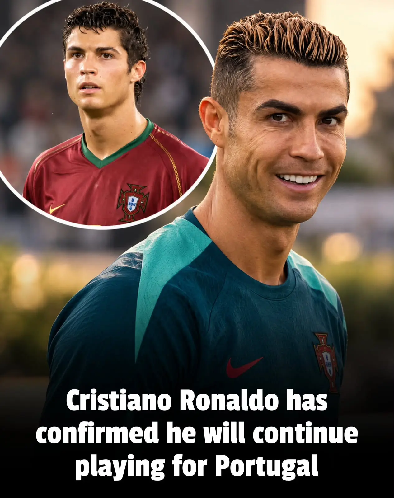 🐐 Cristiano Ronaldo Isn’t Ready to Say Goodbye to Portugal Yet.