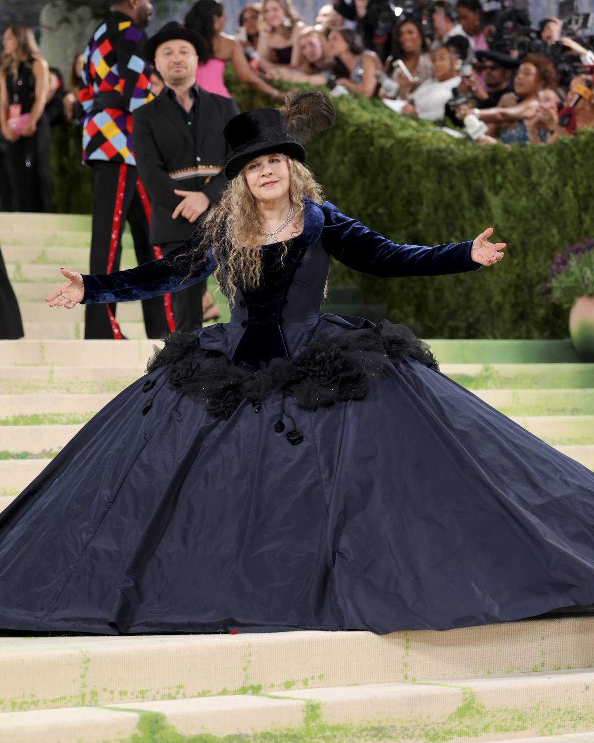 #Music superstars Stevie Nicks, Bad Bunny, Sabrina Carpenter and Sam Smith at the #MetGala 2026.
#...
