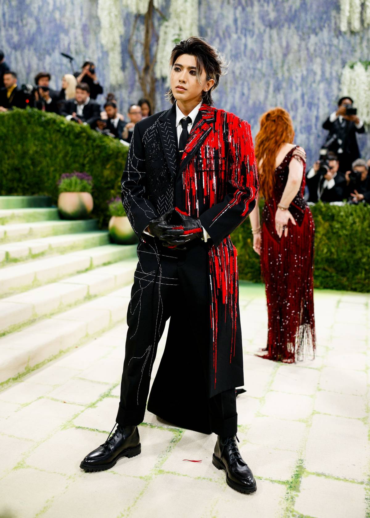 #Music superstars Cai Xukun, Doja Cat, Katy Perry and Rauw Alejandro at the #MetGala 2026.
#CaiXuk...