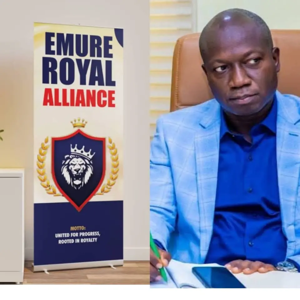 *Emure Royal Alliance Felicitates Hon. Ebenezer Boluwade on His Accomplishments*
The Emure Royal Al...