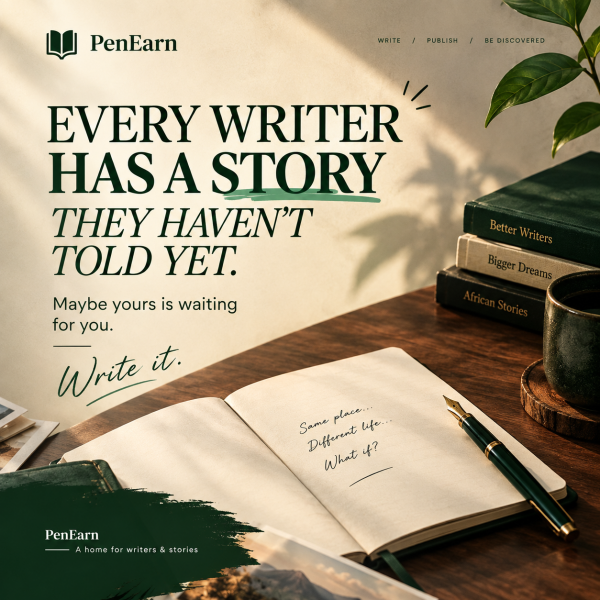 Some stories stay in our heads for months.

A moment you experienced.
A person you remember.
A place...