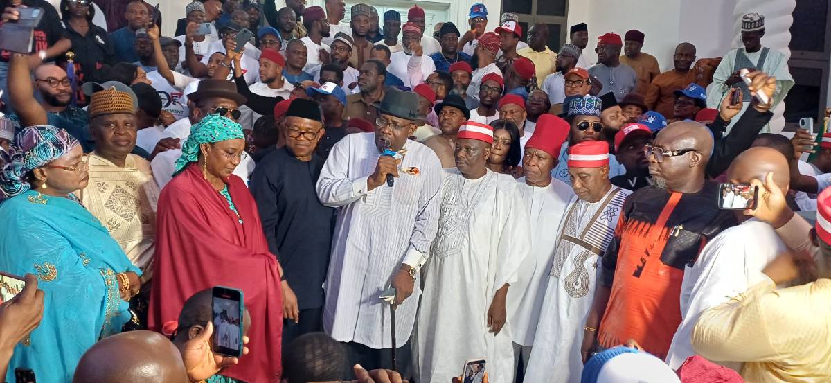 Nigeria will be OK
Obi and kwankwaso joined NDC and