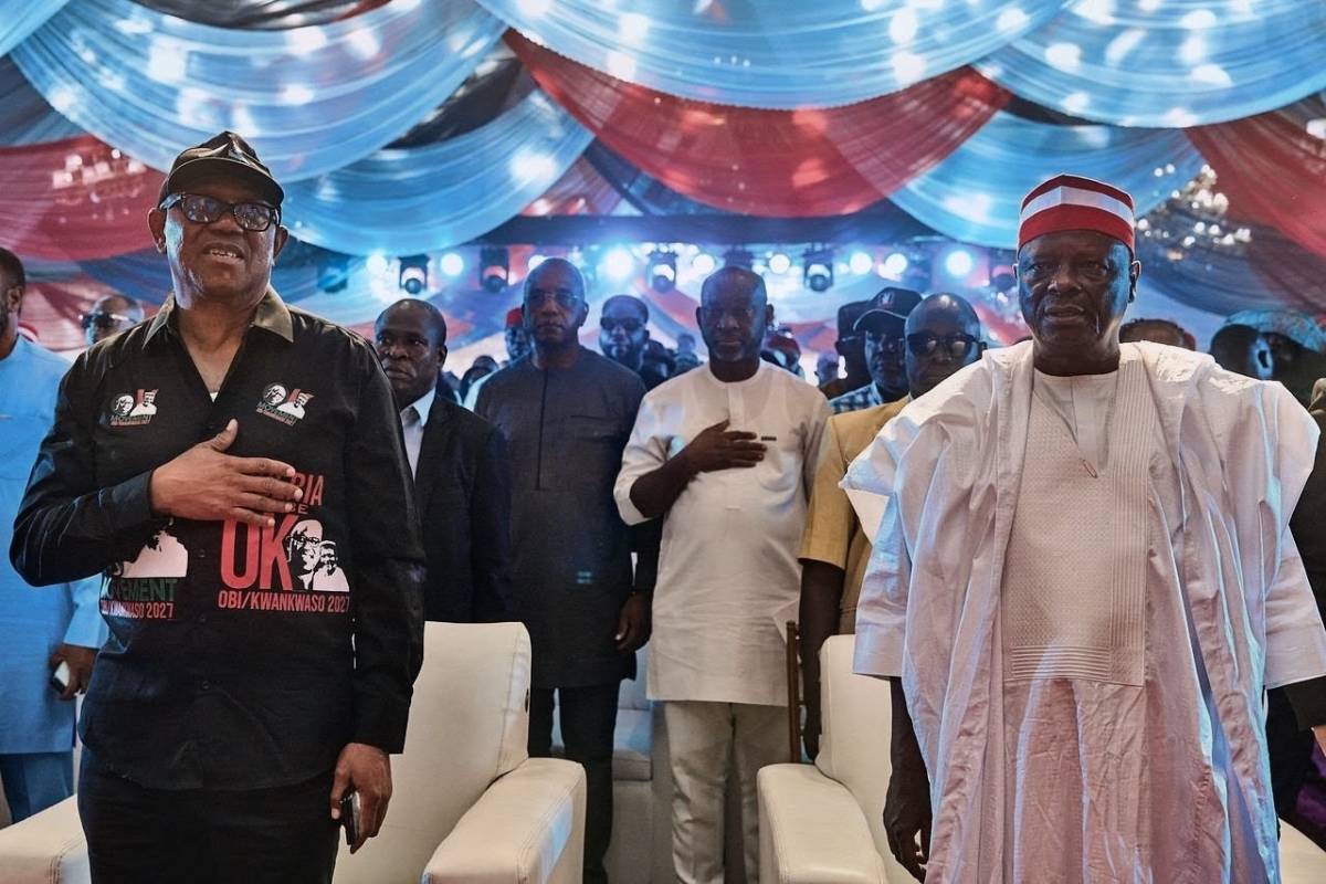 BREAKING NEWS: Presidential candidate of the NDC, Peter Obi, has officially named former Kano State...