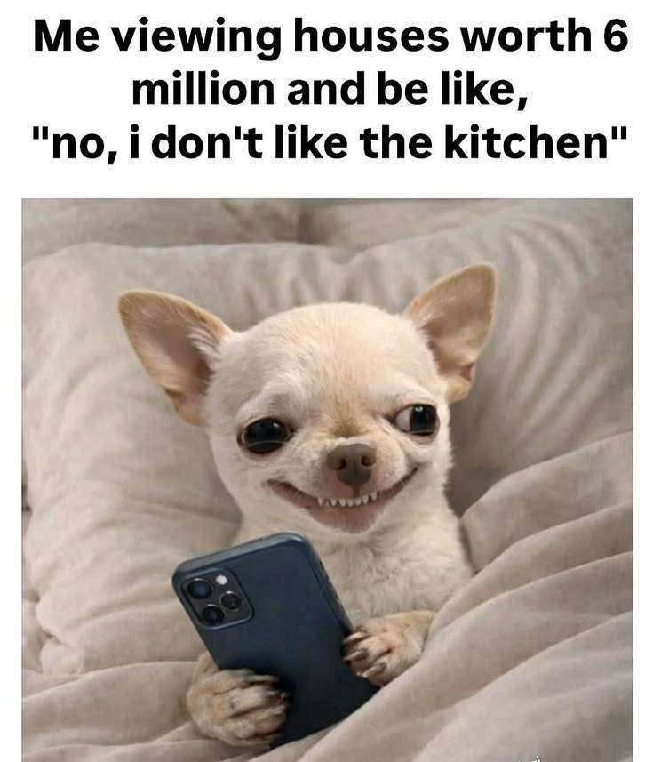 I for buy am oh but the kitchen too big for my liking.