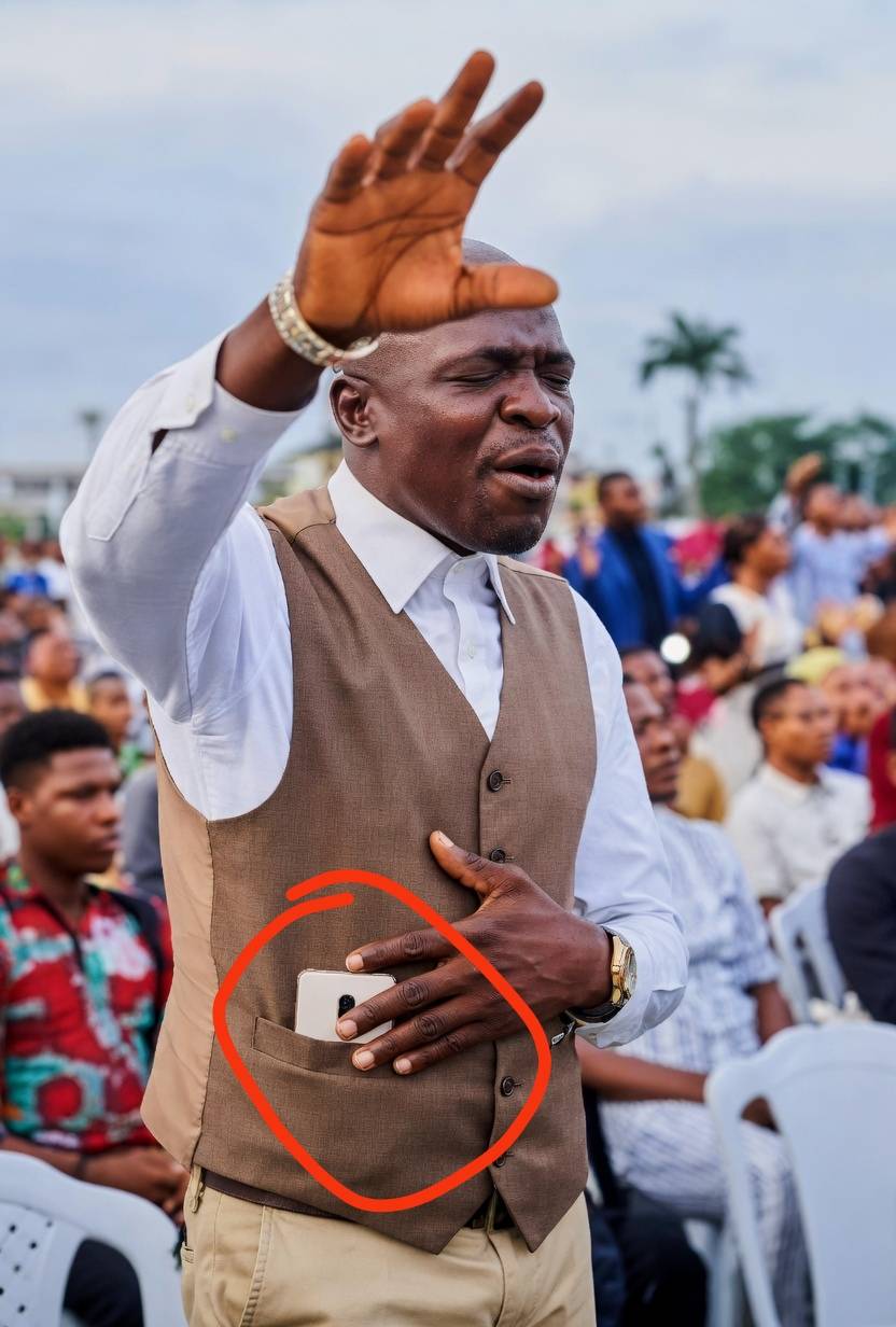This my Fellowship Leader can never leave worldly things. Nawa oh.