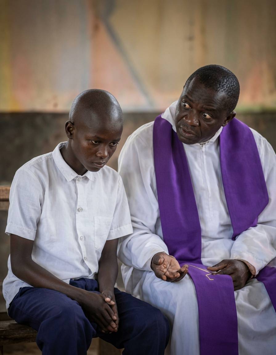 Since we close church na advice our pastor wan use finish me.
Him never ask me if I don chop self....