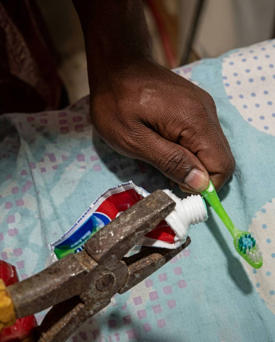 We are still starting oh.
Next stage na to use scissors open am.
Nothing dey waste for this economy...