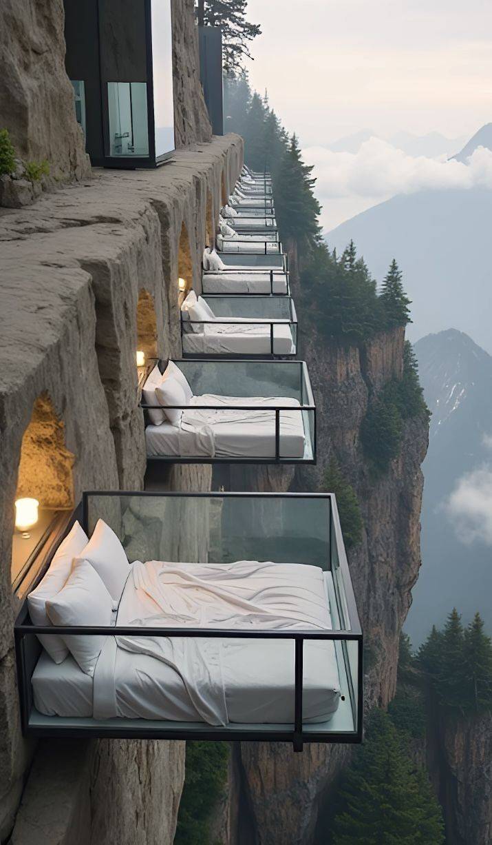 I love Vacation so much but my Nigerian Spirit of "what if" can not allow me try this. NEVER !!!.
E...