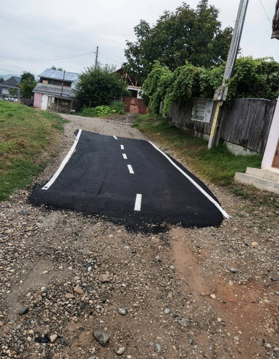 Our Local government Chairman said if he can do this road to this level, imagine what he will do if...