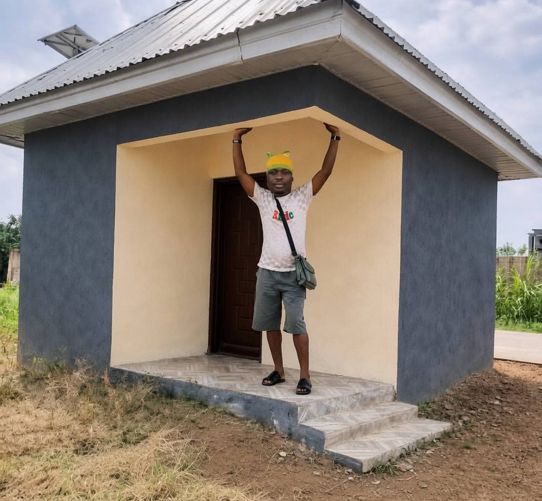 After 30 years of paying rent, I've finally built my mansion.
The God that did it for me will do it...