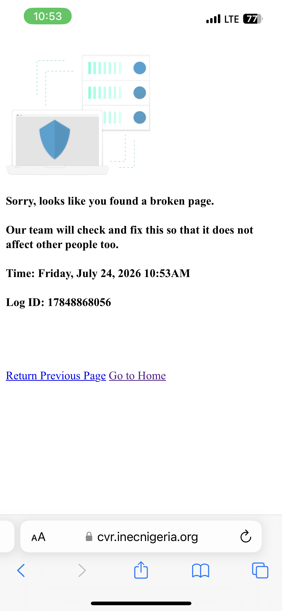 What is happening INEC portal i am not able to register