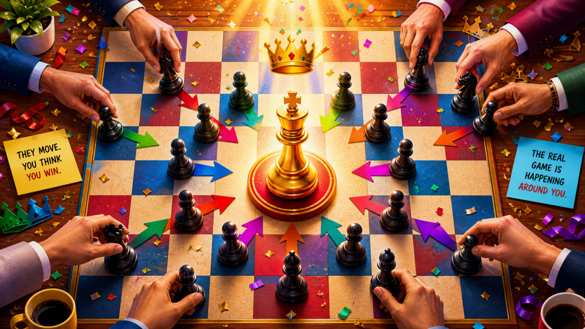 Politics is a game of intrigue. Play it well and you win; play it badly and you lose. When you win,...
