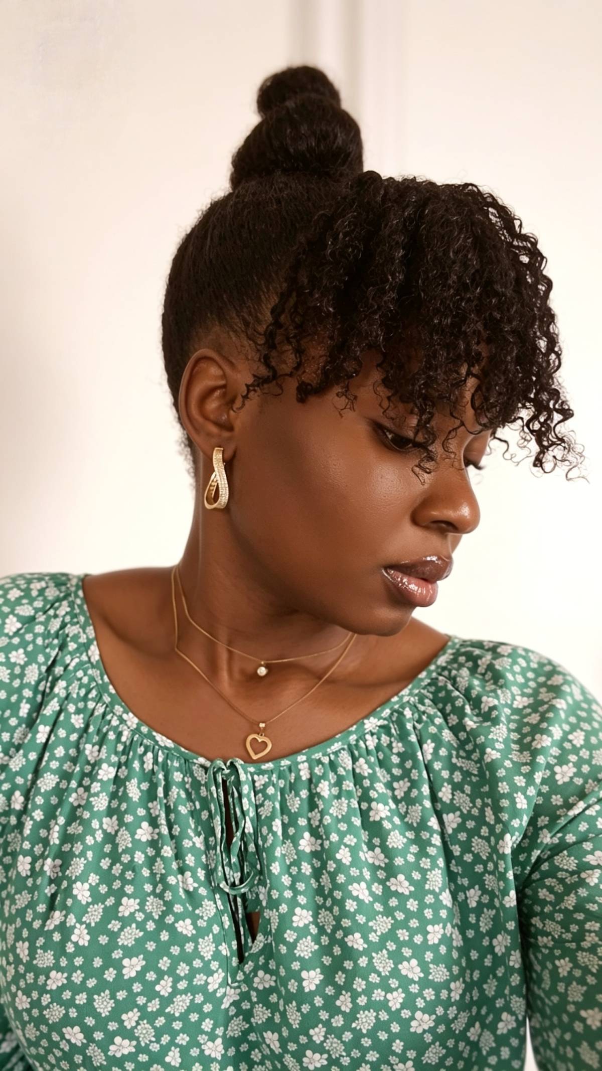 Africans are blessed indeed! Look at that hair. It speaks class, elegance, strength and what have yo...