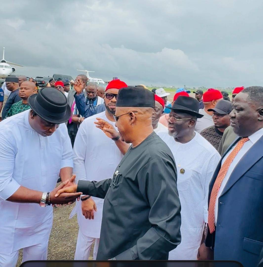 Barr Solomon Possible Ajede PhD Joins His Excellency Sheriff Oborewvori to receive Vice President  o...