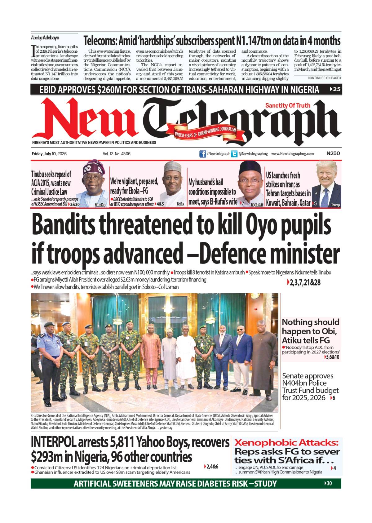As the workweek comes to an end, the headlines continue to shape conversations across the country....