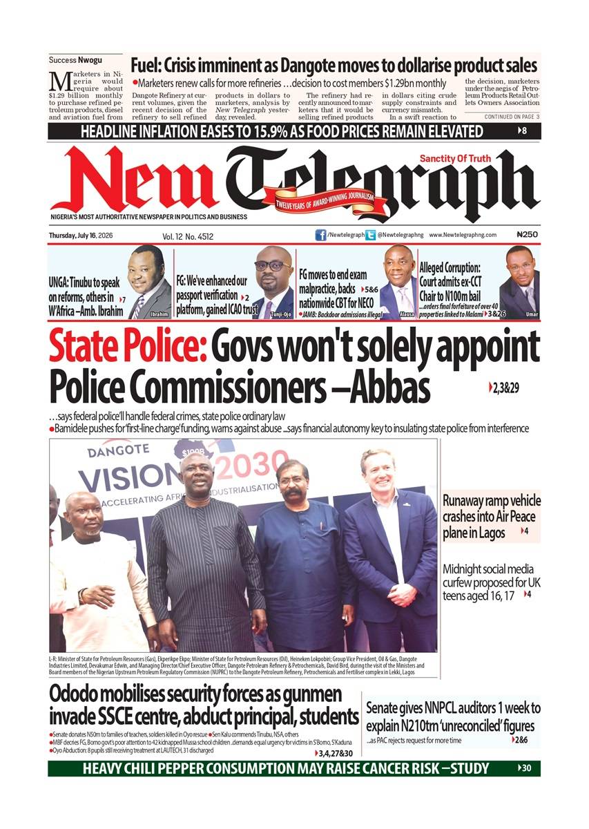 The stories making headlines today are shaping discussions across Nigeria from politics and business...