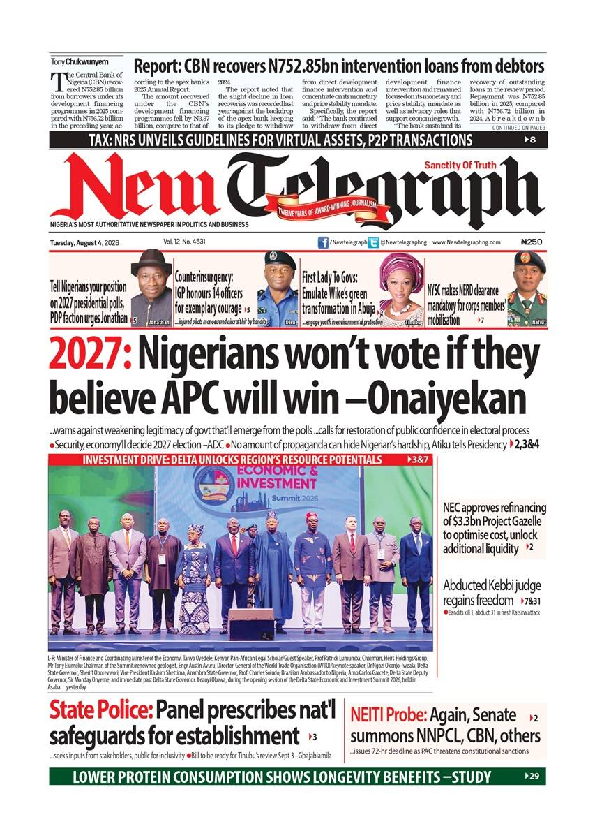 Nigeria News Today | Tuesday, August 4, 2026
The headlines everyone’s talking about this morning 👇...