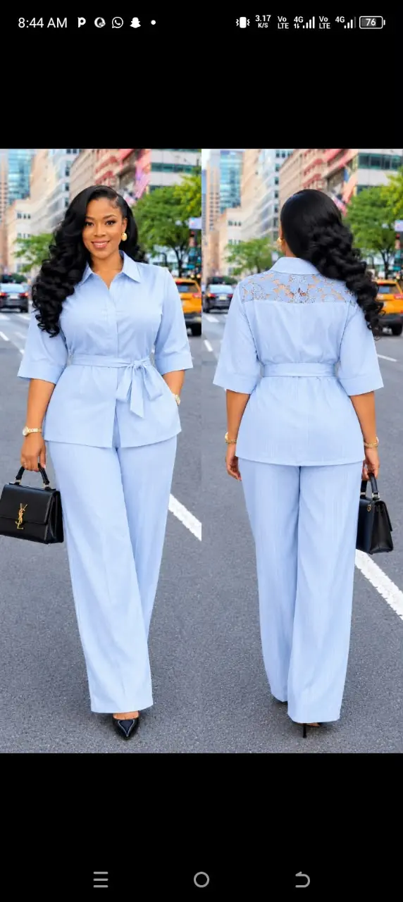 Luxury 2pcs set available on 3 displayed colors M to 3xl, high quality
40,000
Note: all the 3 co...