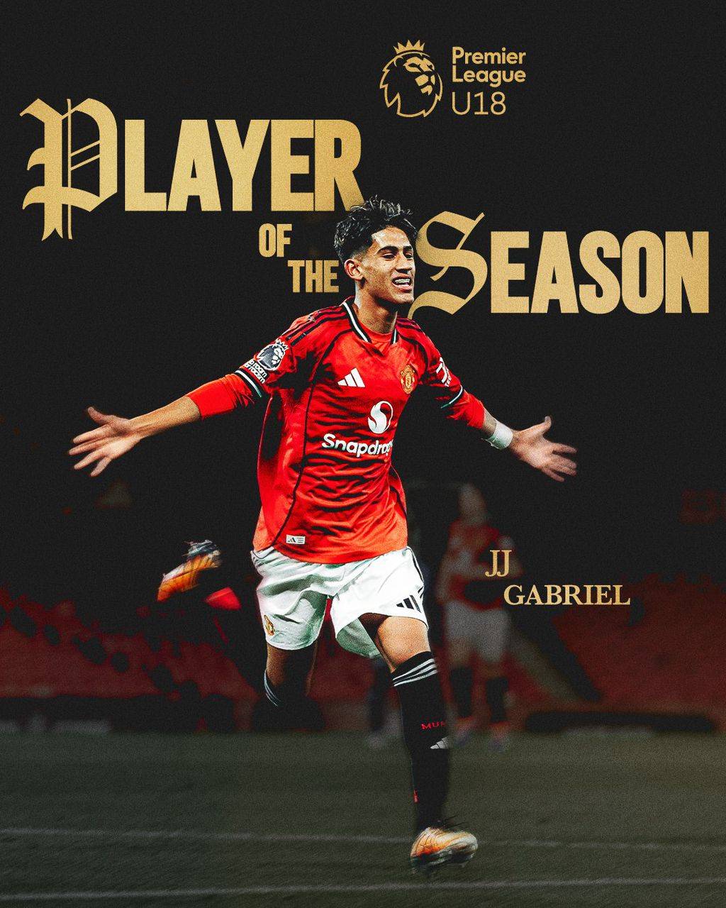 JJ Gabriel is the #U18PL Player of the Season! ๐๐. #logoupdates