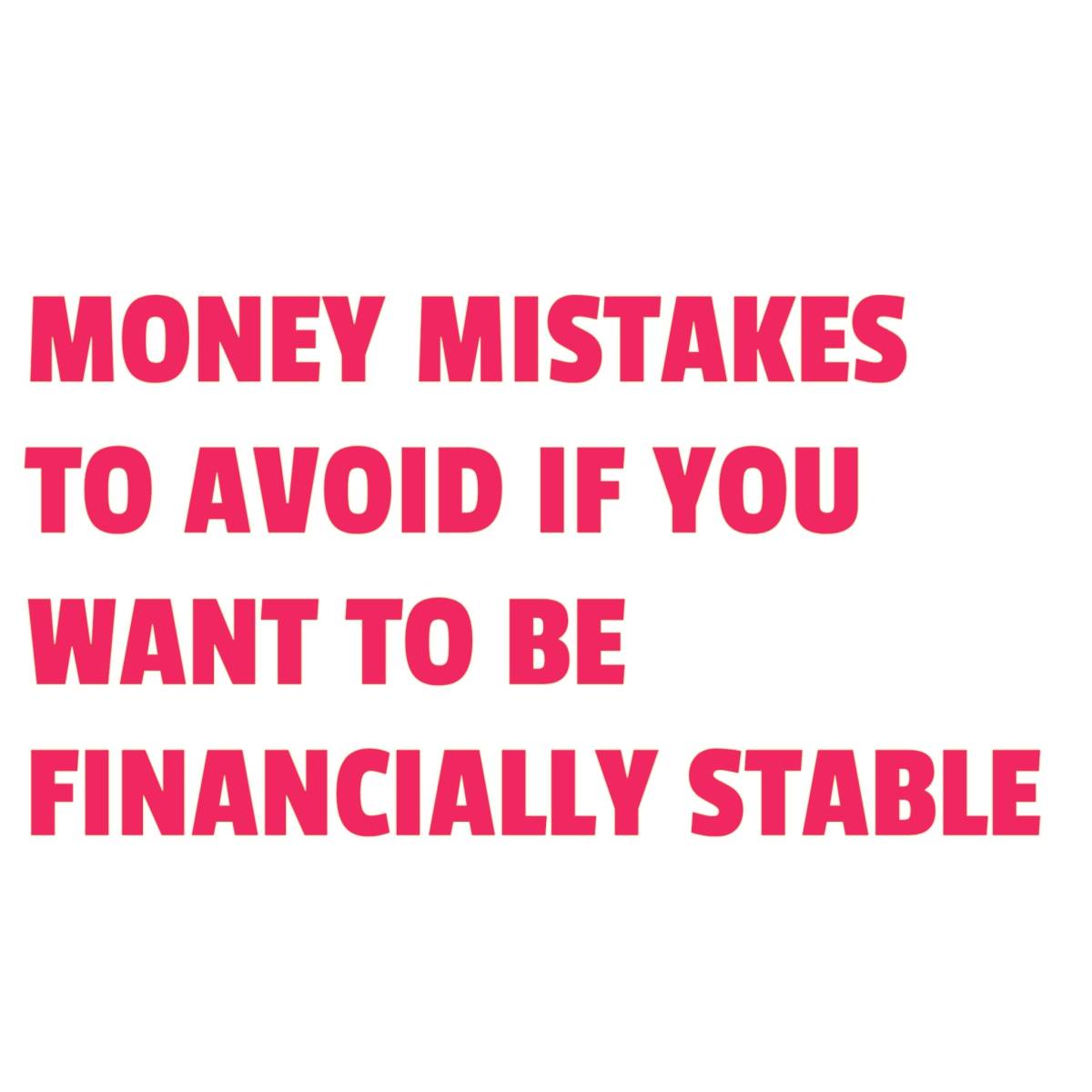 1. Spending more than what you earn.
2. Lack of financial planning or budget.
3. Not tracking your...
