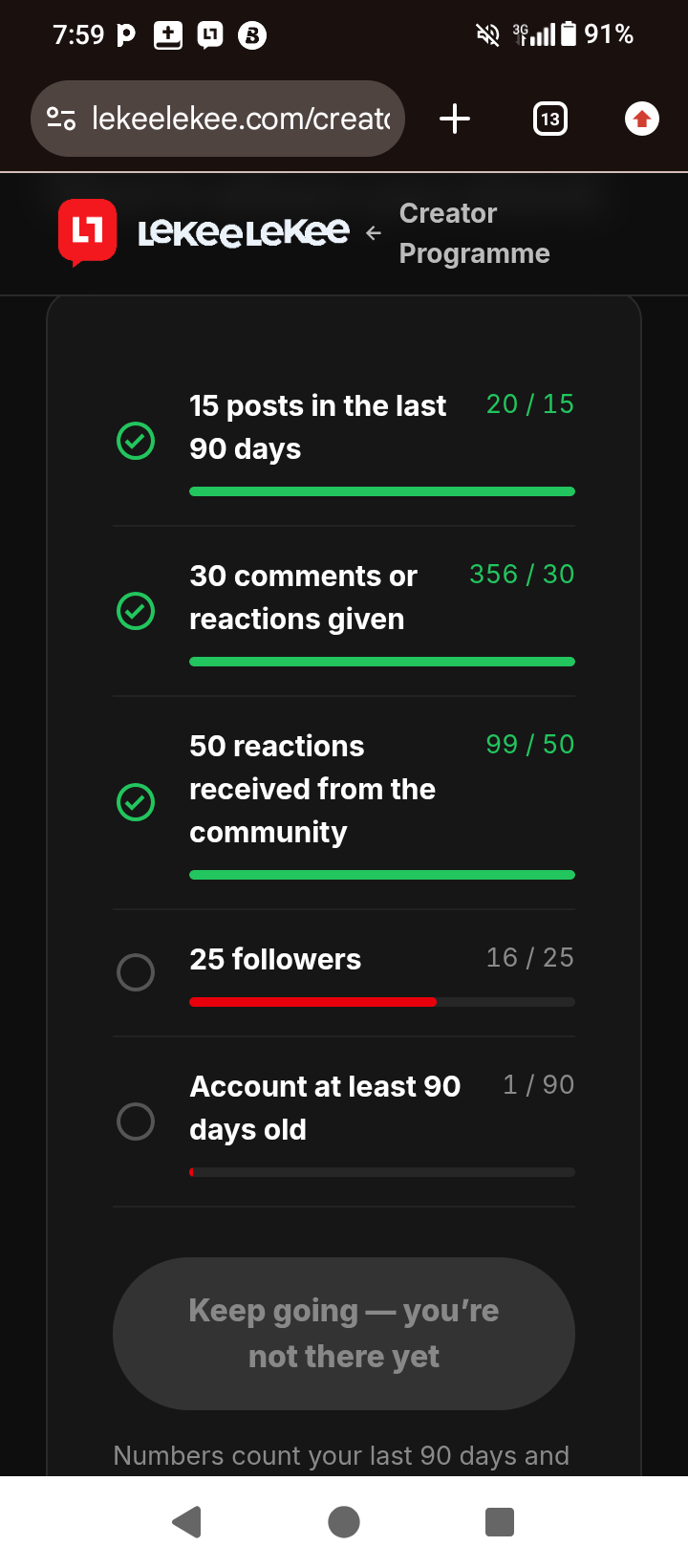 Guys I just saw this for eligibility. I know I have less than 25 follower, but how come my account i...