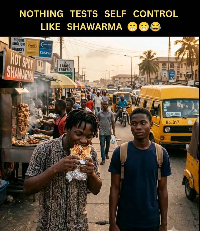 Some battles are won with discipline. Others are lost to the smell of freshly made shawarma. ๐ฏ๐
Y...