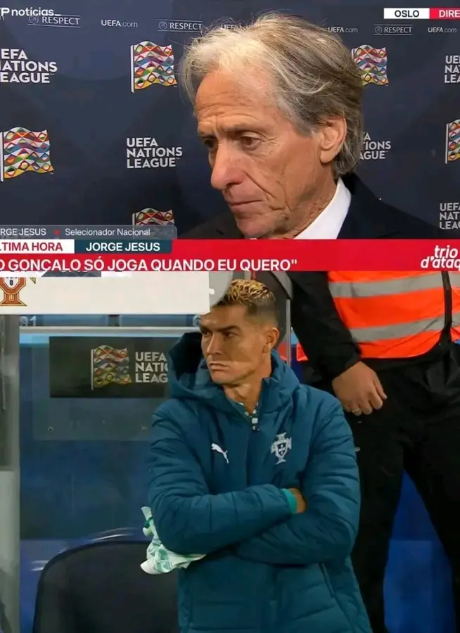 ‼️💥Jorge JESUS on Ronaldo: He didn't greet the fans? I'M GOING TO TALK TO HIM. THE NATIONAL TEAM I...
